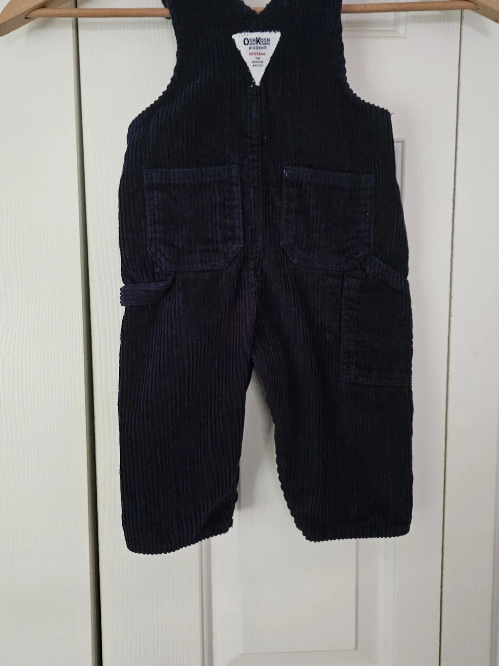 OshKosh B'gosh Navy Corduroy Overalls for Kids